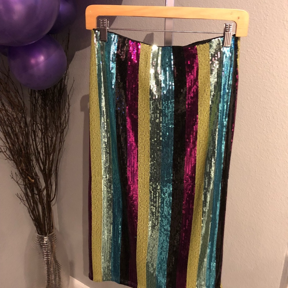 Sequin Skirt